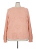 Jun & Ivy 100% Acrylic Hearts Pink Pullover Sweater Size 3X - photo 1