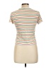 Jack Wills Stripes Ivory Short Sleeve Turtleneck Size 10 - photo 2