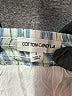 Cotton Candy LA 100% Rayon Stripes Blue Shorts Size S - photo 3