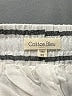 Cotton Bleu Stripes Ivory Shorts Size M - photo 3