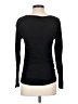 Moda International 100% Cotton Black Long Sleeve Top Size S - photo 2