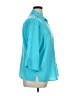 Blair 100% Polyester Teal 3/4 Sleeve Blouse Size XL - photo 4