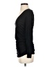 Moda International 100% Cotton Black Long Sleeve Top Size S - photo 5