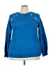 Jaclyn Smith Blue Pullover Sweater Size 3X - photo 1
