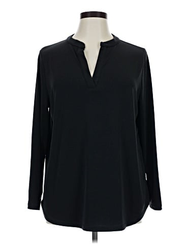 IMAN Long Sleeve Blouse (view 1)