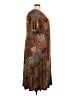 MSK Animal Print Brown Casual Dress Size 3X - photo 4