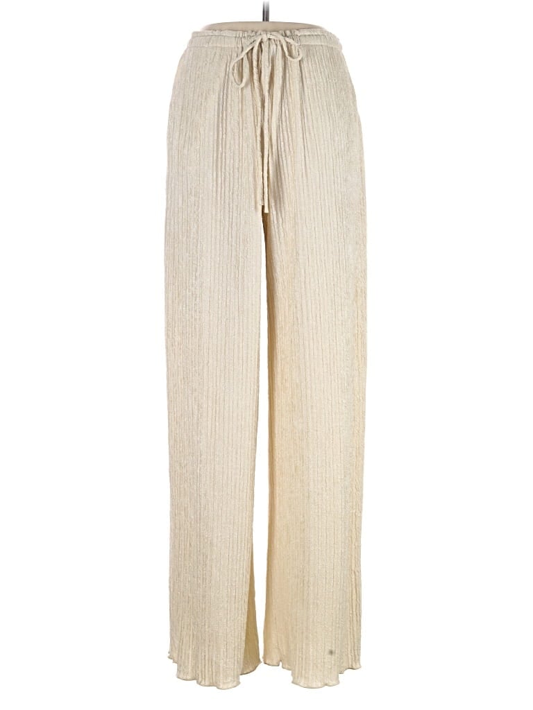 Pre-owned Glam Casual Pants In Ivory