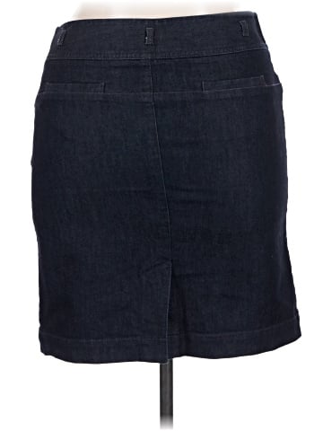 Kenneth Cole New York Denim Skirt (view 2)