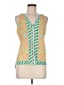 Hale Bob Green Sleeveless Blouse Size M - photo 1