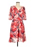 Studio 1886 100% Polyester Floral Pink Cocktail Dress Size M - photo 1