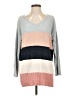 AndTheWhy 100% Polyester Color Block Gray Pullover Sweater Size S - photo 1