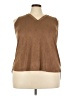 Cato Brown Sleeveless Blouse Size 22 - 24 - photo 1