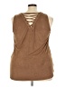 Cato Brown Sleeveless Blouse Size 22 - 24 - photo 2