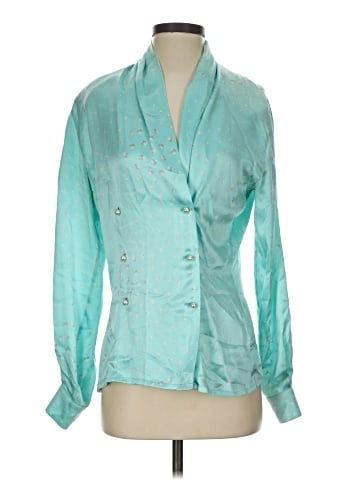 Escada by Margaretha Ley 3/4 Sleeve Blouse (view 1)