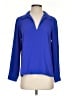 Amanda Uprichard 100% Polyester Blue 3/4 Sleeve Blouse Size S - photo 1