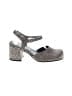 Unlisted Paisley Gray Heels Size 8 1/2 - photo 1