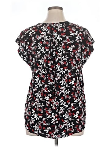 Liz Claiborne Short Sleeve Blouse (view 2)