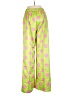 Stylewe 100% Polyester Tropical Green Casual Pants Size M - photo 2