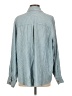 Billabong Stripes Blue Long Sleeve Button-Down Shirt Size S - photo 2