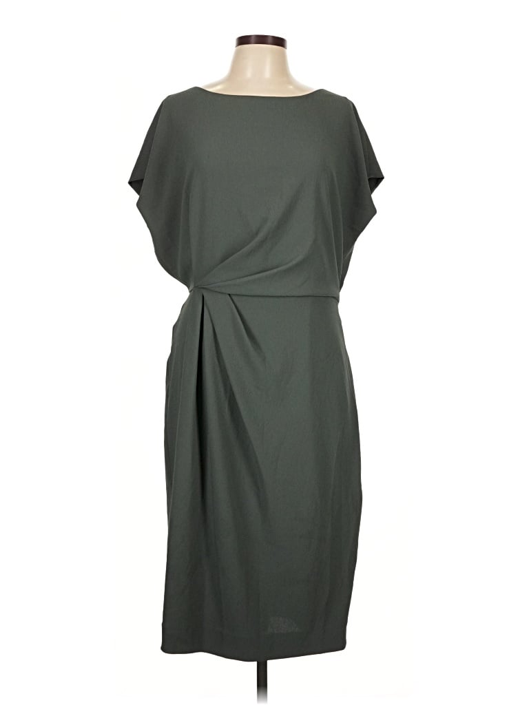 Pre-owned Mm. Lafleur Casual Dress In Gray