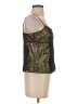 Marc by Marc Jacobs 100% Polyester Black Gold Sleeveless Top Size 4 - photo 4