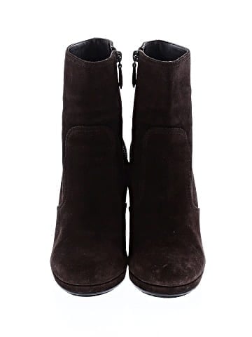 Prada Linea Rossa Suede Wedge Ankle Boots (view 2)
