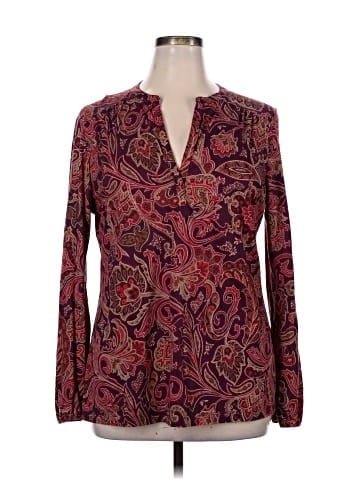 Lauren by Ralph Lauren Long Sleeve Blouse (view 1)