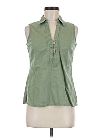 Geoffrey Beene Sport Sleeveless Button-Down Shirt (view 1)