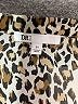 DR2 100% Polyester Animal Print Brown Sleeveless Blouse Size 3X - photo 7