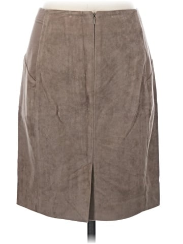 BCBGMAXAZRIA Faux Leather Skirt (view 2)