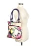 Anuschka 100% Leather Tropical Graphic Pink Purple Leather Shoulder Bag One size - photo 2