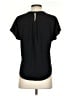 Uniqlo 100% Polyester Black Short Sleeve Top Size S - photo 2