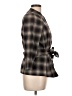 Signature by Larry Levine Plaid Brown Coat Size 10 - photo 4