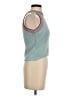 Madewell 100% Cotton Teal Halter Top Size XXS - photo 4