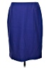 Halogen Solid Blue Formal Skirt Size 8 - photo 1