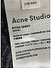 Acne Studios 100% Viscose Black Long Sleeve Top Size M - photo 8