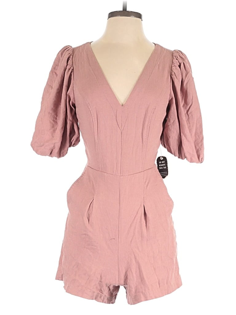 Pre-owned Express Romper In Pink