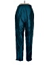 Robbie Bee 100% Silk Chevron-herringbone Teal Silk Pants Size 12 - photo 2