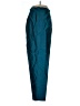 Robbie Bee 100% Silk Chevron-herringbone Teal Silk Pants Size 12 - photo 4