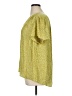 Carolina Belle 100% Polyester Green Short Sleeve Blouse Size 1X - photo 5