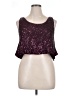 Wildfox Purple Burgundy Sleeveless Top Size XL - photo 1