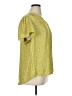 Carolina Belle 100% Polyester Green Short Sleeve Blouse Size 1X - photo 4