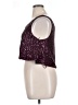 Wildfox Purple Burgundy Sleeveless Top Size XL - photo 5