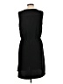 Mossimo 100% Polyester Solid Black Casual Dress Size L - photo 2