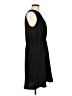 Mossimo 100% Polyester Solid Black Casual Dress Size L - photo 4
