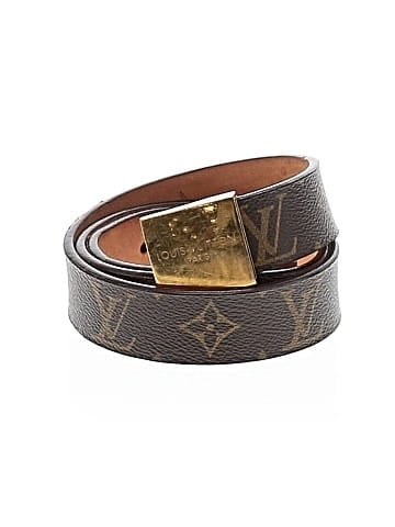 Louis Vuitton Vintage Monogram Canvas Square Belt (view 1)
