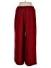 On 34th 100% Acetate Red Casual Pants Size L - photo 2