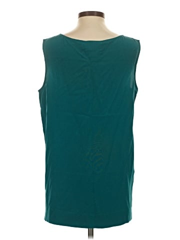 Diane von Furstenberg Sleeveless Silk Top (view 2)