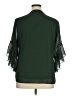 Timeson 100% Polyester Green Teal 3/4 Sleeve Blouse Size XL - photo 2