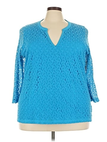 Kim Rogers Signature 3/4 Sleeve Top (view 1)